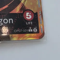 English Monkey D Dragon Alternate OP07-001 ONE PIECE 500 Years in the Future - Image 4