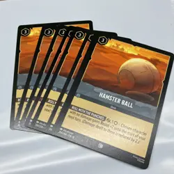 Hamster Ball Reign of Jafar 4x x4 Disney Lorcana - Image 1