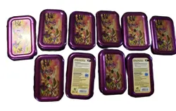 10x EMPTY Pokemon TCG Shrouded Fable Mini Tins 2 Sets - NO CARDS COIN ART - #1 - Image 4
