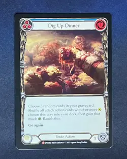 FAB DTD202 Dig Up Dinner Brute Action Majestic Flesh and Blood TCG - Image 1