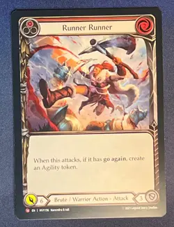 FAB HVY156 Runner Runner Brute Guardian Action FOIL Majestic Flesh and Blood TCG - Image 1