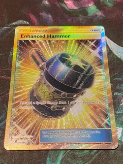 Enhanced Hammer 162/145 Sun & Moon Guardians Rising Pokemon Card 2017 - Image 1