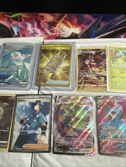 Pokemon TCG CARD LOT (10 Cards) V/GX/EX/MEGA/ VMAX /FULL ART/ ULTRA RARE LOT #2 - Image 4