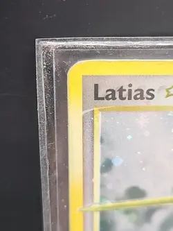 (SWIRL) Pokemon Latias Gold Star EX Deoxys Ultra Rare Holo Card 105/107 - Image 3