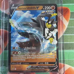 Rapid Strike Urshifu V SWSH107 SWSH: Sword & Shield Promo Cards Holo - Image 1