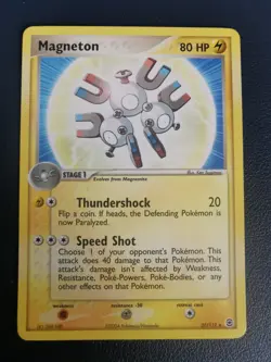 Pokemon Card Magneton 27/112 EX FireRed & LeafGreen Non-Holo Rare - Image 1