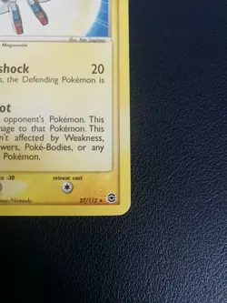 Pokemon Card Magneton 27/112 EX FireRed & LeafGreen Non-Holo Rare - Image 5