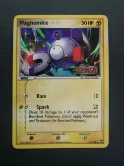 Pokemon Card Magnemite 54/108 EX Power Keepers Reverse Holo Common - Image 1