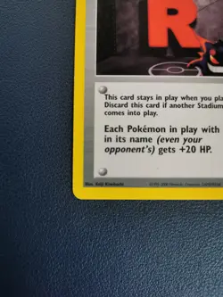 Pokemon Card Trainer Rocket's Hideout 63/64 Neo Revelation Uncommon WOTC - Image 4