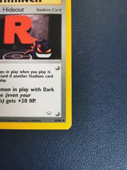 Pokemon Card Trainer Rocket's Hideout 63/64 Neo Revelation Uncommon WOTC - Image 5