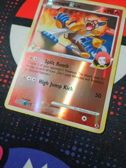 Infernape 43/111 Rising Rivals Reverse Holo Pokemon TCG Card - In4 - Image 4