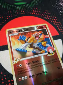 Infernape 43/111 Rising Rivals Reverse Holo Pokemon TCG Card - In4 - Image 5