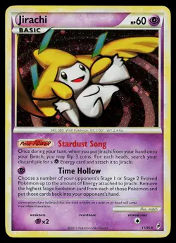 Pokemon Card - Jirachi Call of Legends 11/95 Holo Rare - Image 1