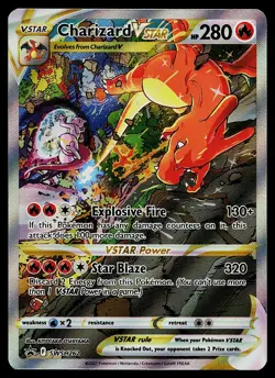 Pokemon Card - Charizard VSTAR Sword & Shield Promo SWSH262 Holo - Image 1