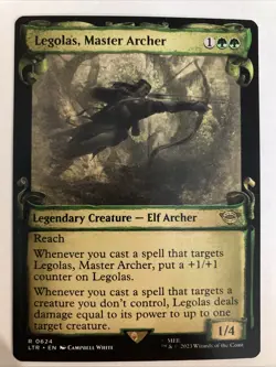 Legolas, Master Archer - Regular 0624 - Showcase Scrolls The Lord of the Rings - Image 1