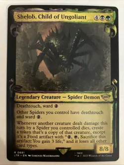 Shelob, Child of Ungoliant (Scroll Showcase 0681) Regular Lord of Rings NM - Image 1