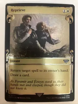 Reprieve Showcase Scroll FOIL 0477 | LTR The Lord Of The Rings | MTG - Image 1