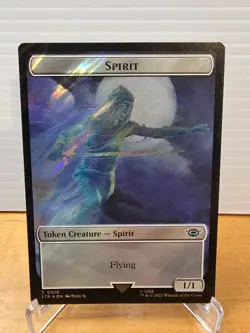 MTG LOTR Spirit (16) / Food (0024) Double-Sided Token (Surge Foil) - Image 1