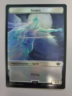 MTG Spirit(3) / Food(11) LotR: Tales Of Middle-earth Foil Double Sided Token - Image 1