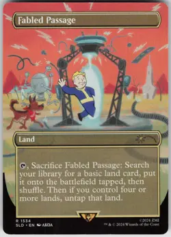 MTG Fabled Passage Normal NM Secret Lair Drop Series Magic 1534 - Image 1
