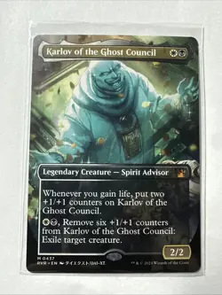 Karlov of the Ghost Council (Anime Borderless) Ravnica Remastered Regular - Image 1