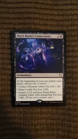 Magic: the Gathering / MtG Black Market Connections x1 Lost Caverns Commander - Image 1