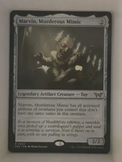 Marvin, Murderous Mimic x1, MTG, Duskmourn: House of Horror, DSK, NM - Image 1