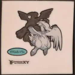 Reshiram & Zekrom Daiichi Pan Sticker Japanese Pokemon Vol. 146 Pokemon MP - Image 1