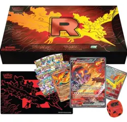 Pokemon TCG: Team Rocket's Moltres ex Ultra-Premium Collection NEW - Image 3