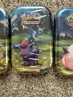 Pokemon TCG Ascended Heroes Mini Tin Lot of 3 - New Factory Sealed - Image 3