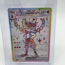 Pokemon Cinderace ex 157/142 Special Illustration Rare Stellar Crown Full Art - Image 1