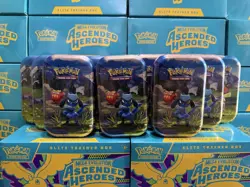 Pokemon TCG | Mega Evolution | Ascended Heroes Mini Tin Bundle x3 - Image 5