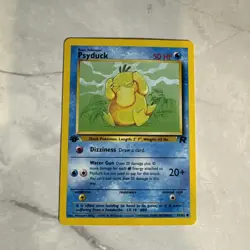 Pokemon Psyduck 65/82 Team Rocket 1st Edition Basic HP50 Common Regular - Image 1