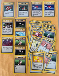 Vintage Pokemon Trainer Lot of 53_ Base , Fossil, Jungle & Neo Gen_1st Editions - Image 1
