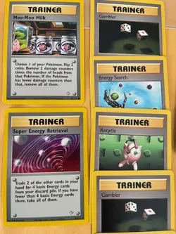 Vintage Pokemon Trainer Lot of 53_ Base , Fossil, Jungle & Neo Gen_1st Editions - Image 4