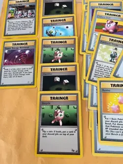 Vintage Pokemon Trainer Lot of 53_ Base , Fossil, Jungle & Neo Gen_1st Editions - Image 5