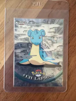 Topps Chrome Pokemon Lapras #131 Series 2 - Image 1