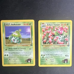 Pokemon TCG Erika’s Bulbasaur & Ivysaur Gym Challenge NM / VLP - SEE PHOTOS - Image 1
