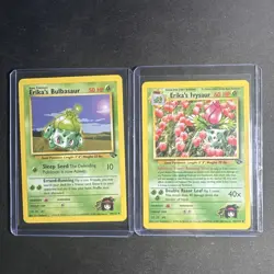 Pokemon TCG Erika’s Bulbasaur & Ivysaur Gym Challenge NM / VLP - SEE PHOTOS - Image 2