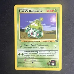 Pokemon TCG Erika’s Bulbasaur & Ivysaur Gym Challenge NM / VLP - SEE PHOTOS - Image 3