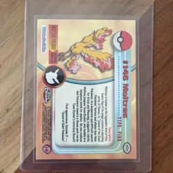 Moltres - #146 2000 Topps Chrome Pokemon Series 2 - Image 2