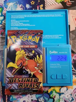 (VERY HEAVY) 22.4g Pokemon TCG Destined Rivals Booster Pack (SEALED)✅ - Image 1