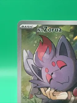 Pokemon TCG N's Zorua 189 Scarlet & Violet: Journey Together Black Star Promo - Image 2
