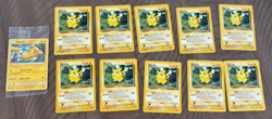 2016 Pokemon Pikachu SM Promos Black Star Promo #SM04 Sealed + 10 Pikachu 60/64 - Image 1