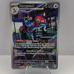 Pokemon Porygon-Z 214/182 SV04 Paradox Rift Illustration Rare Holo 150 HP - Image 1