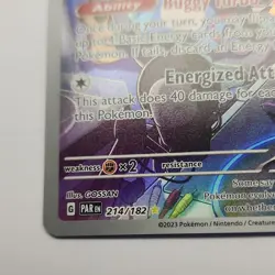 Pokemon Porygon-Z 214/182 SV04 Paradox Rift Illustration Rare Holo 150 HP - Image 3