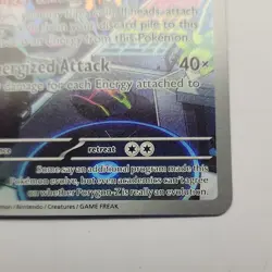 Pokemon Porygon-Z 214/182 SV04 Paradox Rift Illustration Rare Holo 150 HP - Image 4