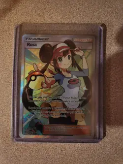 Pokemon TCG Rosa Full Art Ultra Rare Trainer Holo 236/236 Sm-Cosmic Eclipse - Image 1