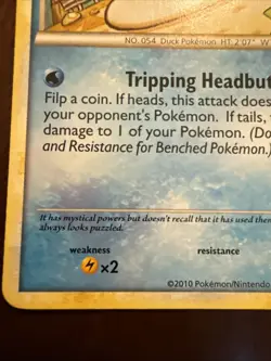 Pokemon TCG - Psyduck 74/102 - Vintage Rare - HGSS Triumphant *NM/LP - Image 5