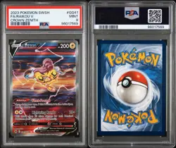 PSA 9 Raikou V GG41/GG70 Crown Zenith Galarian Gallery English Pokemon Mint - Image 3